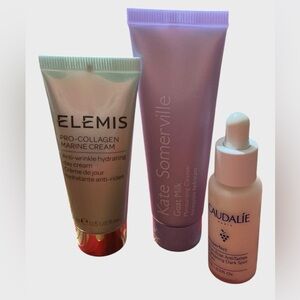 Luxury Skincare Mini Bundle Elemis Caudalie Kate Somerville